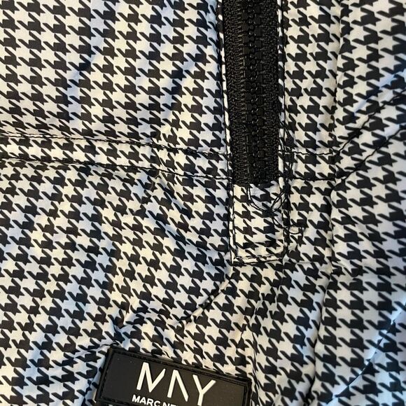 Marc New York Houndstooth Down Vest M - Picture 8 of 9